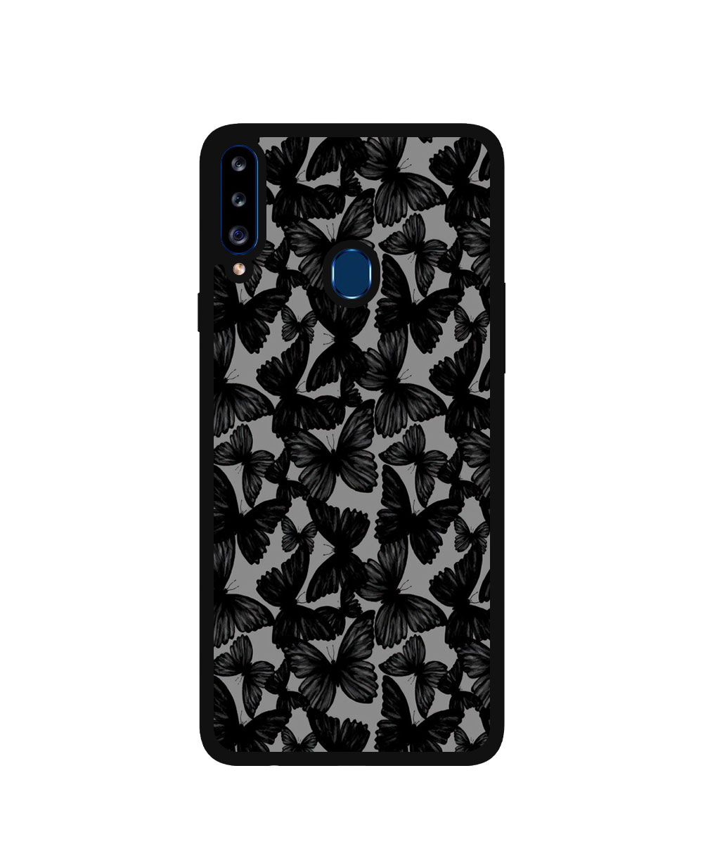 Case / Etui / Pokrowiec / Obudowa na telefon. Wzór: Samsung Galaxy A20s – SZKLANE