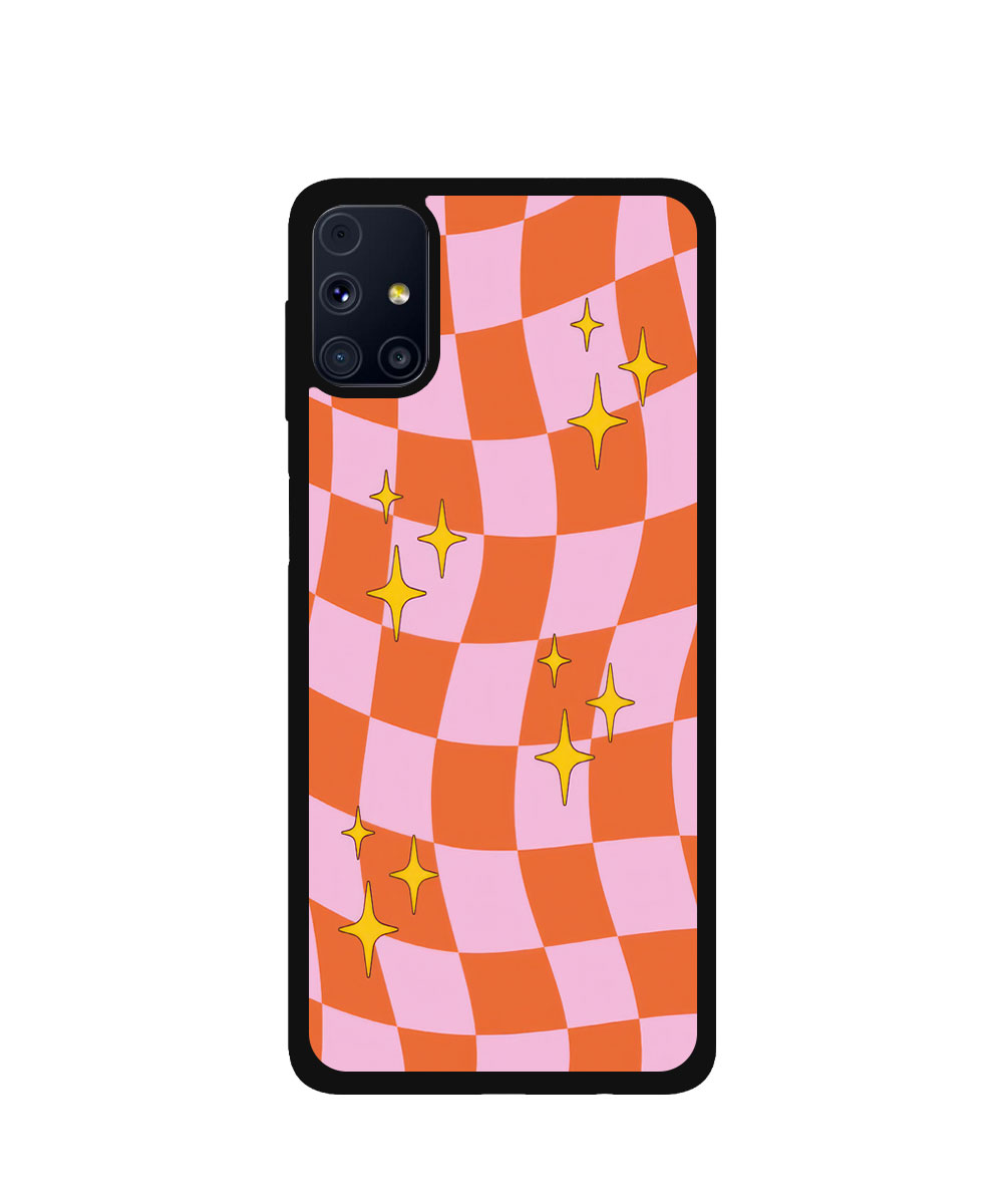 Case / Etui / Pokrowiec / Obudowa na telefon. Wzór: Samsung Galaxy M31s - SZKLANE