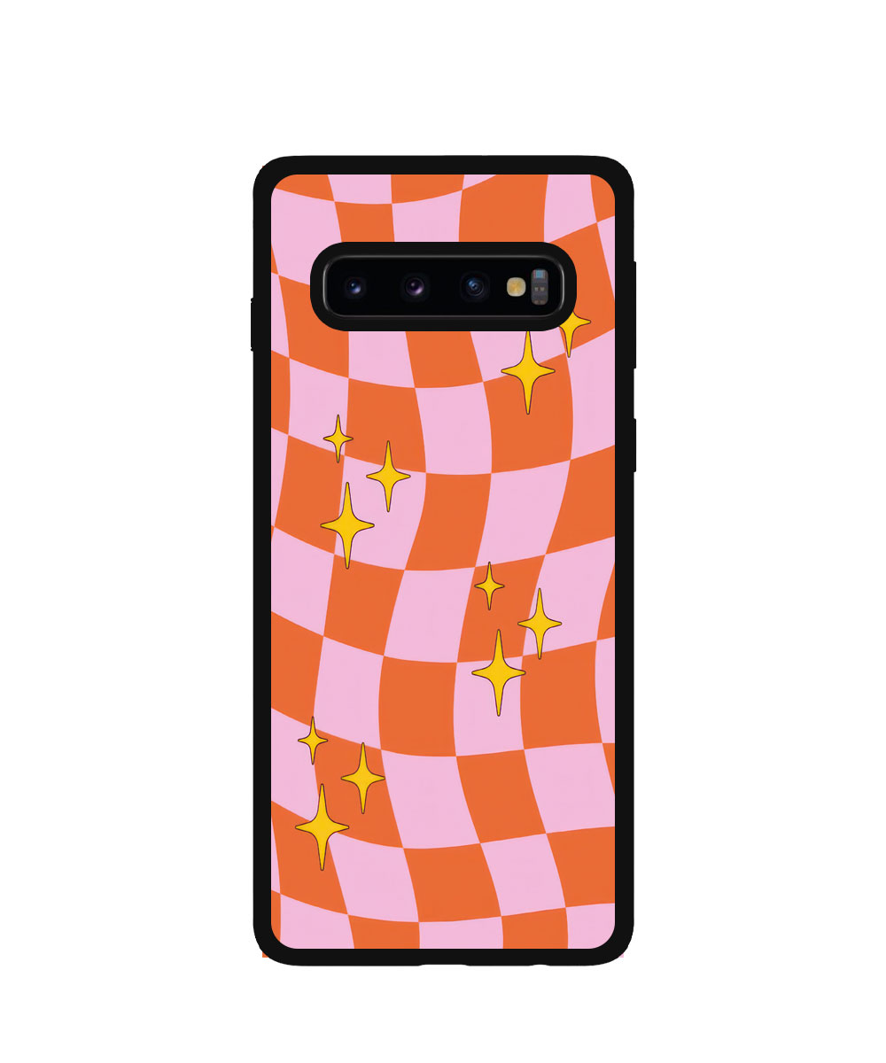 Case / Etui / Pokrowiec / Obudowa na telefon. Wzór: Samsung Galaxy S10 – SZKLANE