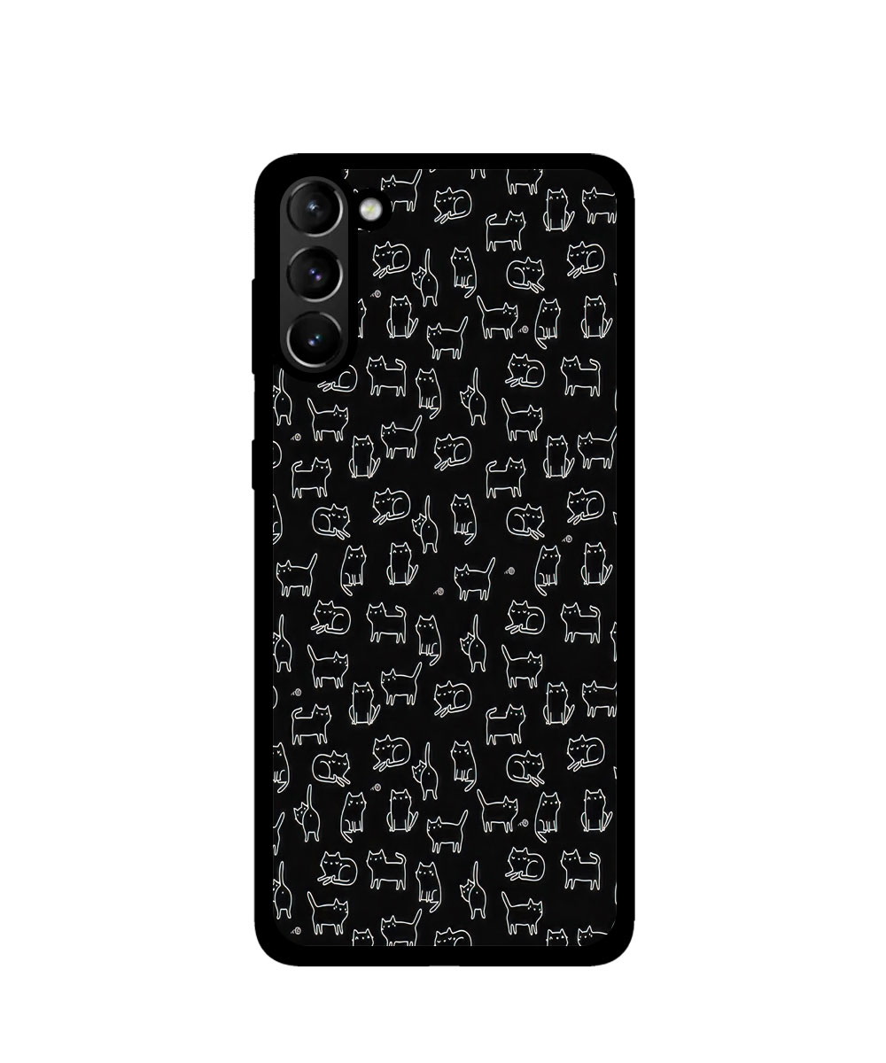 Case / Etui / Pokrowiec / Obudowa na telefon. Wzór: Samsung Galaxy S21+ 5G – SZKLANE