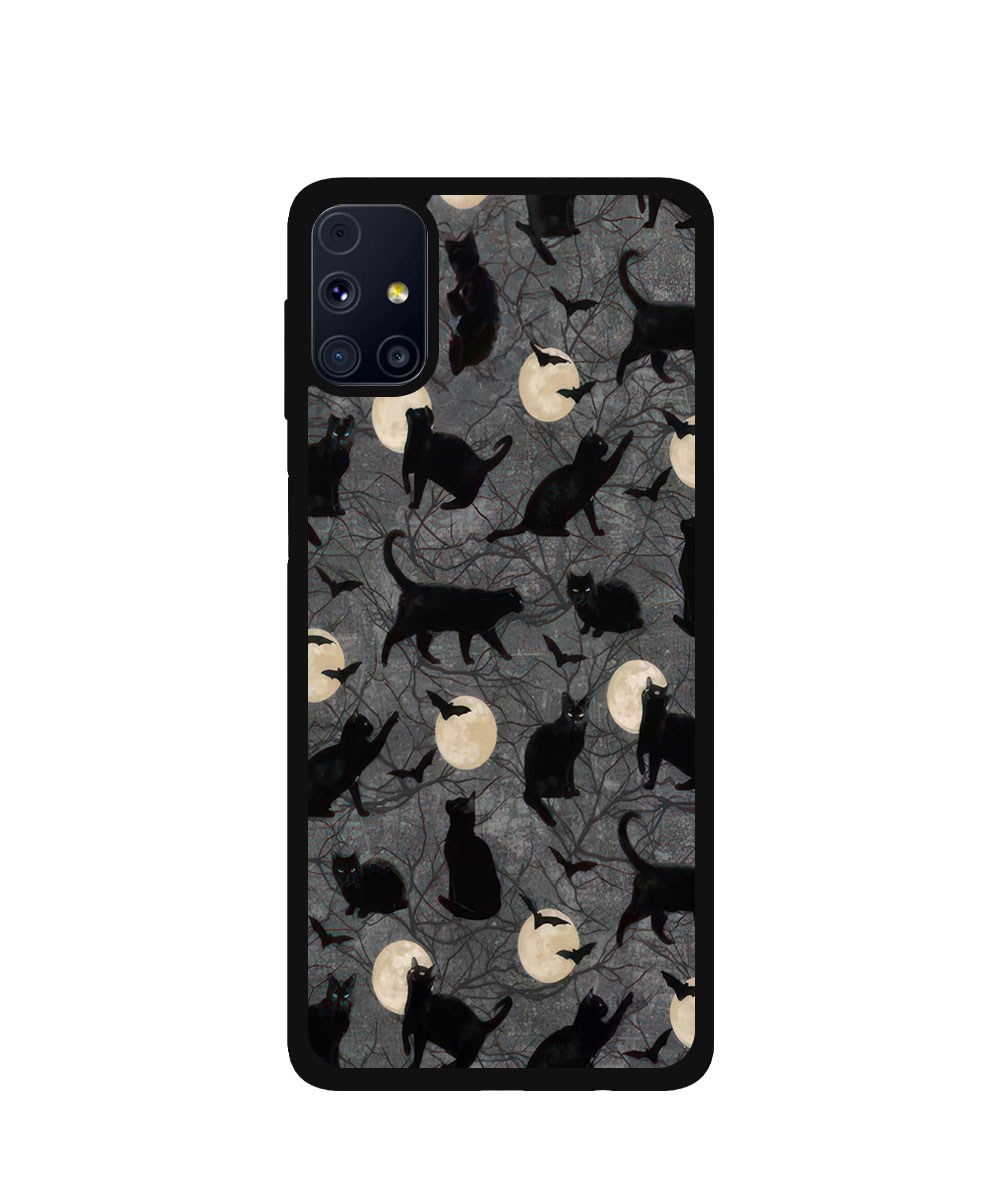 Case / Etui / Pokrowiec / Obudowa na telefon. Wzór: Samsung Galaxy M31s - SZKLANE