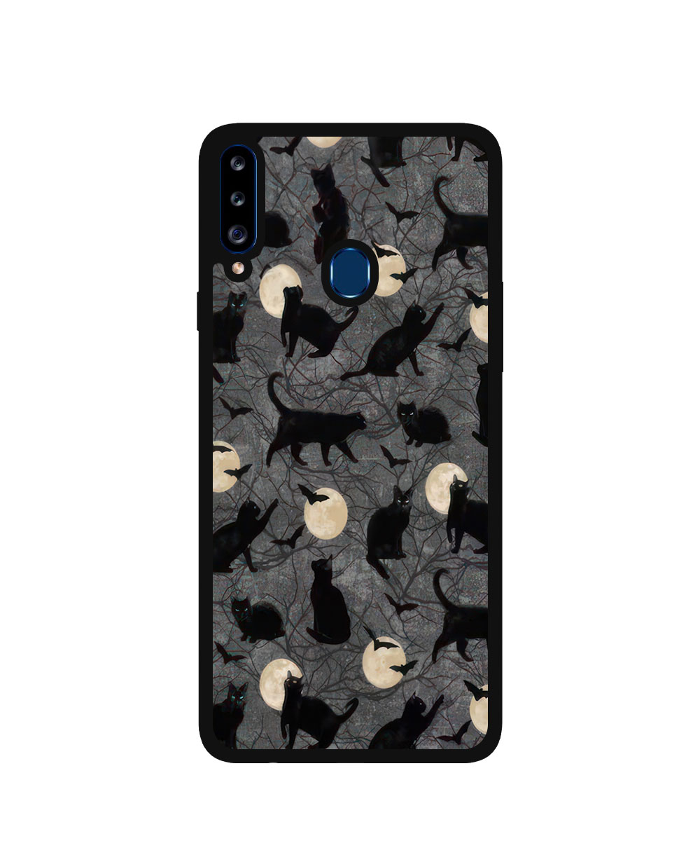 Case / Etui / Pokrowiec / Obudowa na telefon. Wzór: Samsung Galaxy A20s – SZKLANE