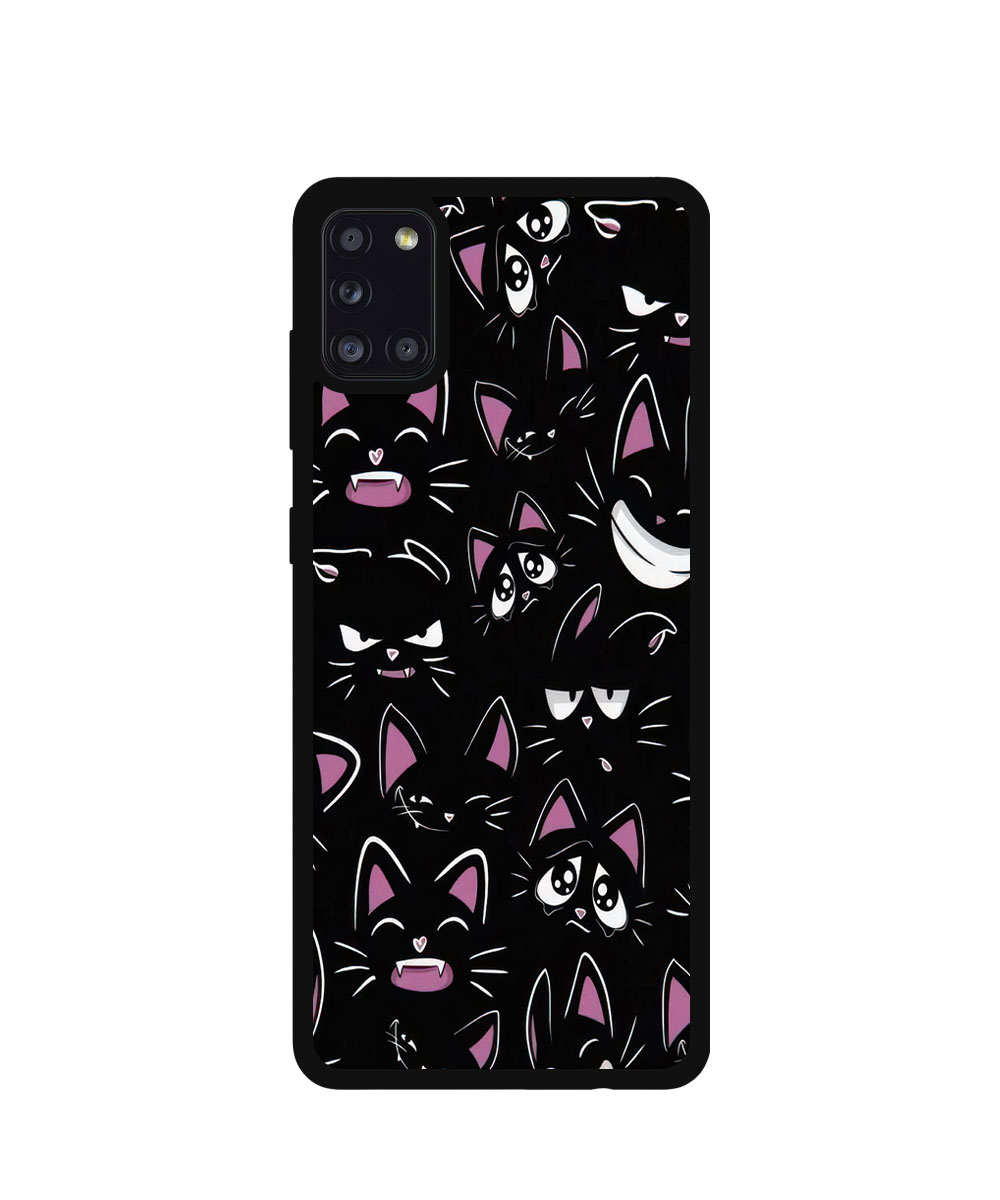 Case / Etui / Pokrowiec / Obudowa na telefon. Wzór: Samsung Galaxy A31 - SZKLANE