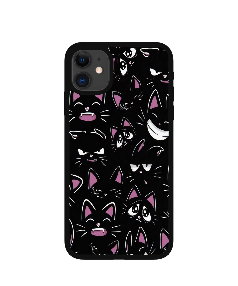 Case / Etui / Pokrowiec / Obudowa na telefon. Wzór: iPhone 11 - SZKLANE