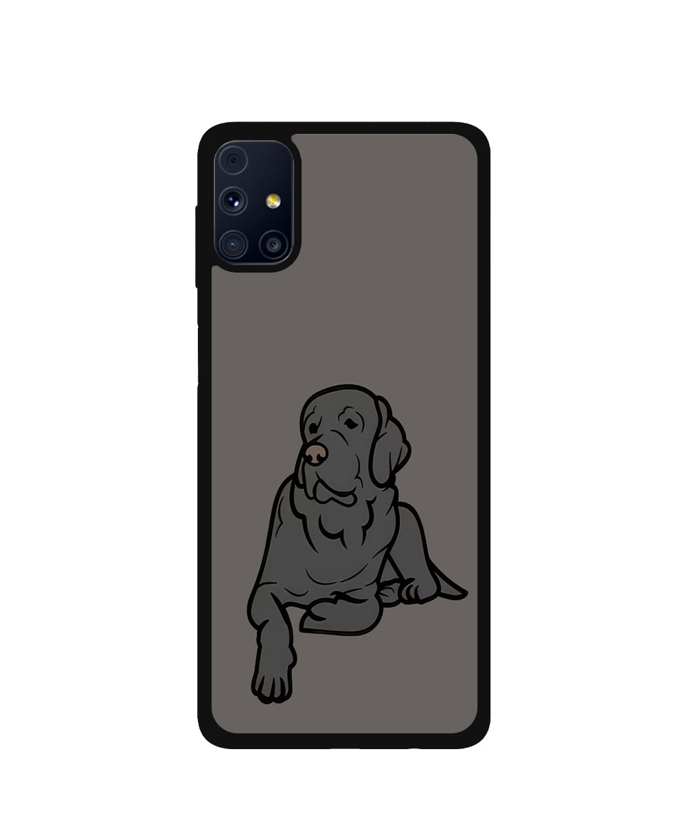 Case / Etui / Pokrowiec / Obudowa na telefon. Wzór: Samsung Galaxy M51 – SZKLANE