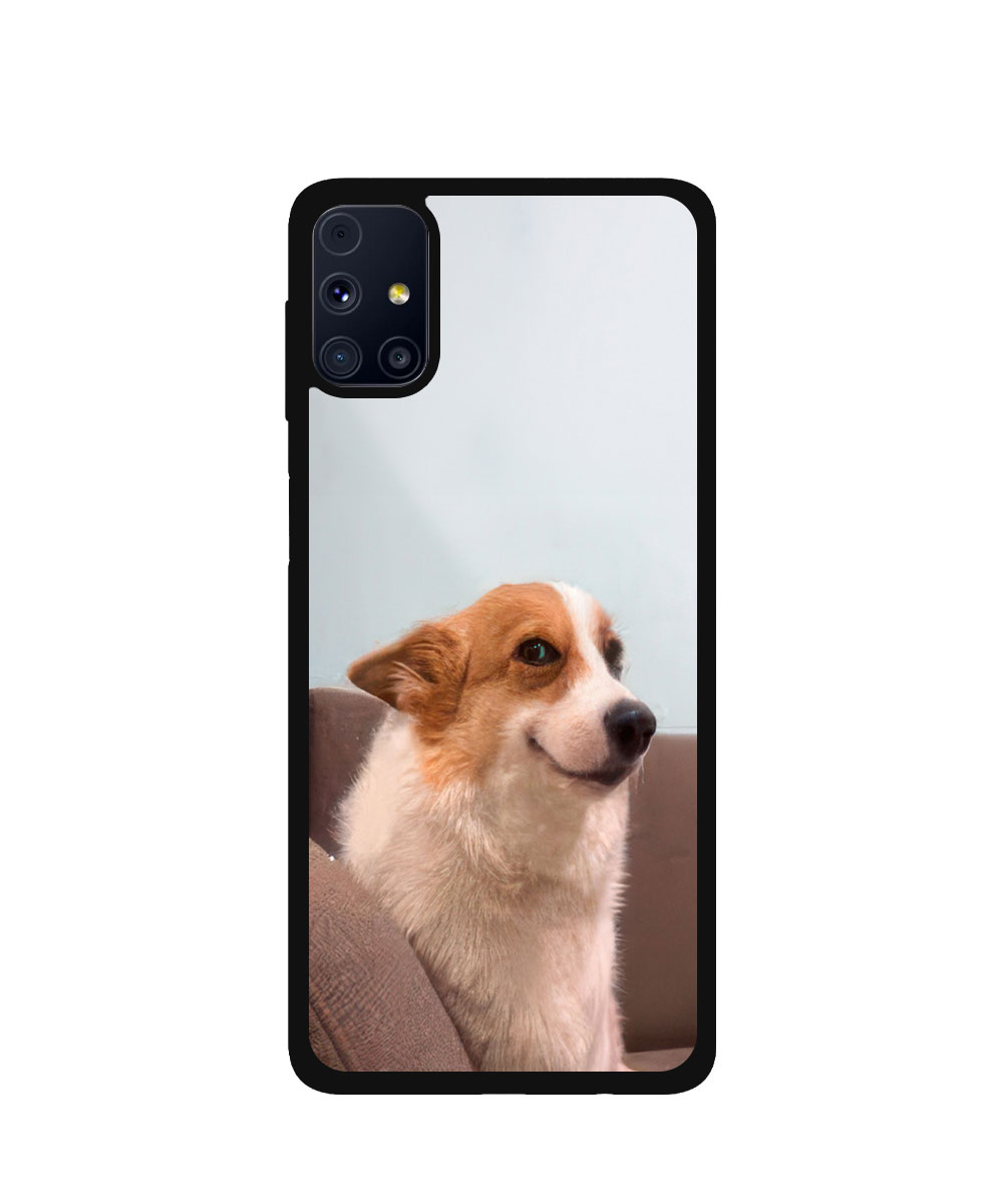 Case / Etui / Pokrowiec / Obudowa na telefon. Wzór: Samsung Galaxy M31s - SZKLANE