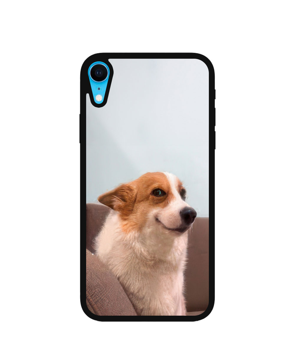 Case / Etui / Pokrowiec / Obudowa na telefon. Wzór: iPhone XR - SZKLANE