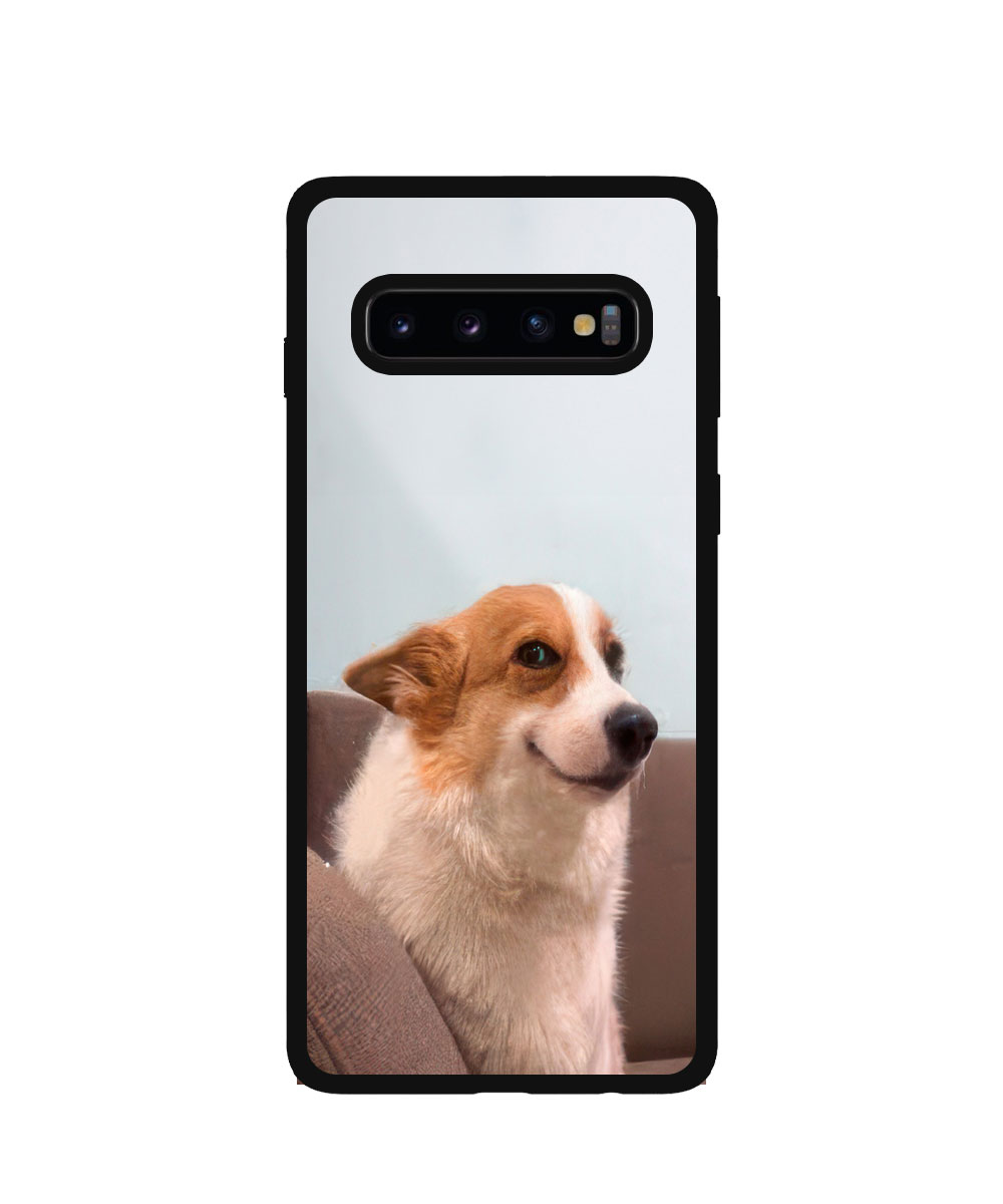 Case / Etui / Pokrowiec / Obudowa na telefon. Wzór: Samsung Galaxy S10 – SZKLANE