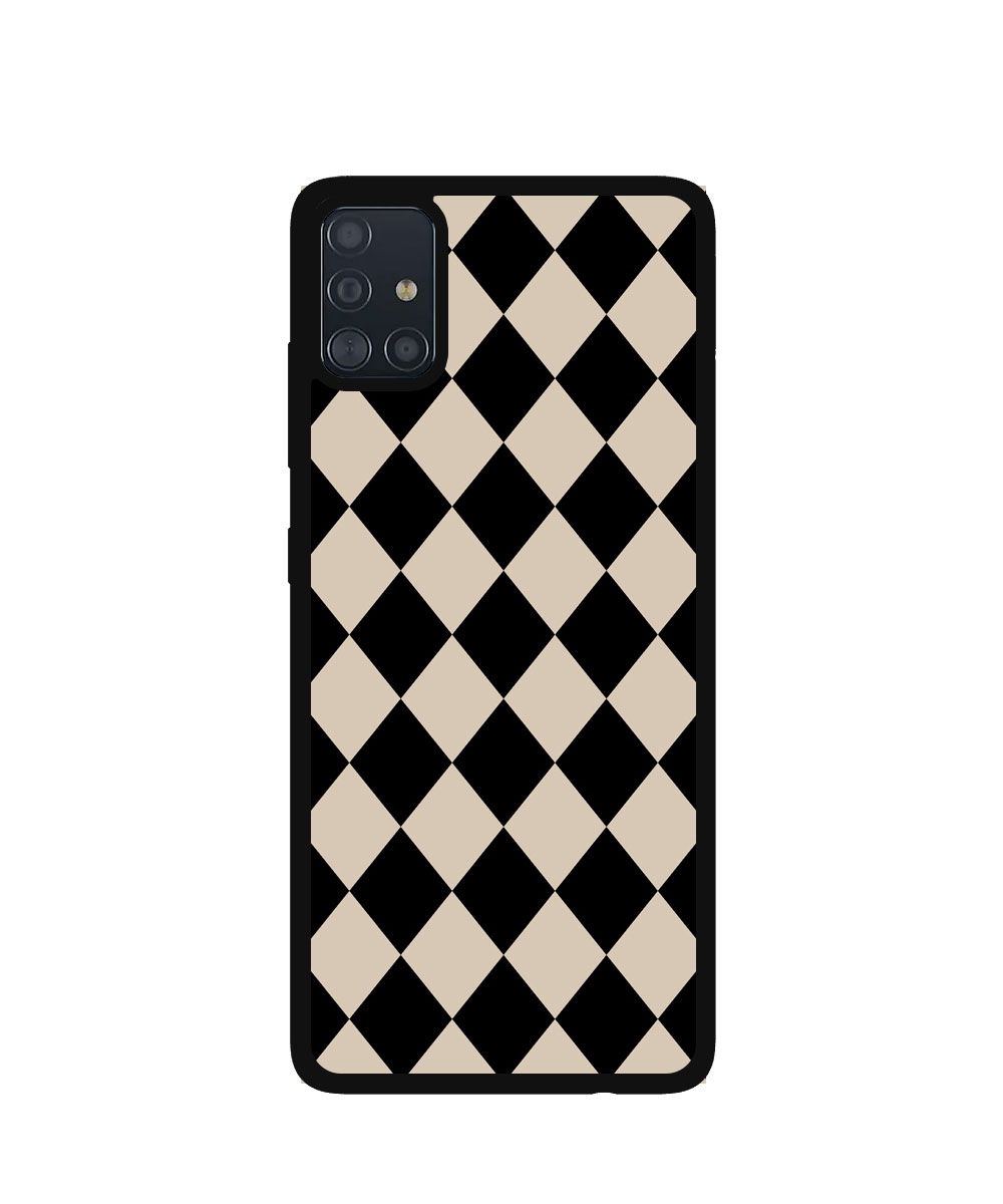 Case / Etui / Pokrowiec / Obudowa na telefon. Wzór: Samsung Galaxy A51 – SZKLANE