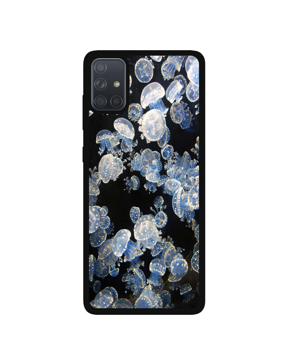 Case / Etui / Pokrowiec / Obudowa na telefon. Wzór: Samsung Galaxy A71 – SZKLANE