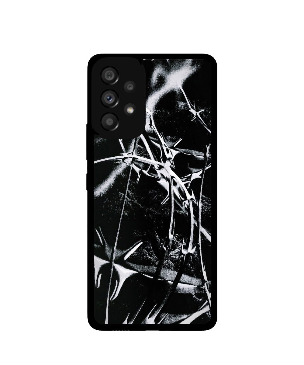 Case / Etui / Pokrowiec / Obudowa na telefon. Wzór: Samsung Galaxy A53 5G – SZKLANE