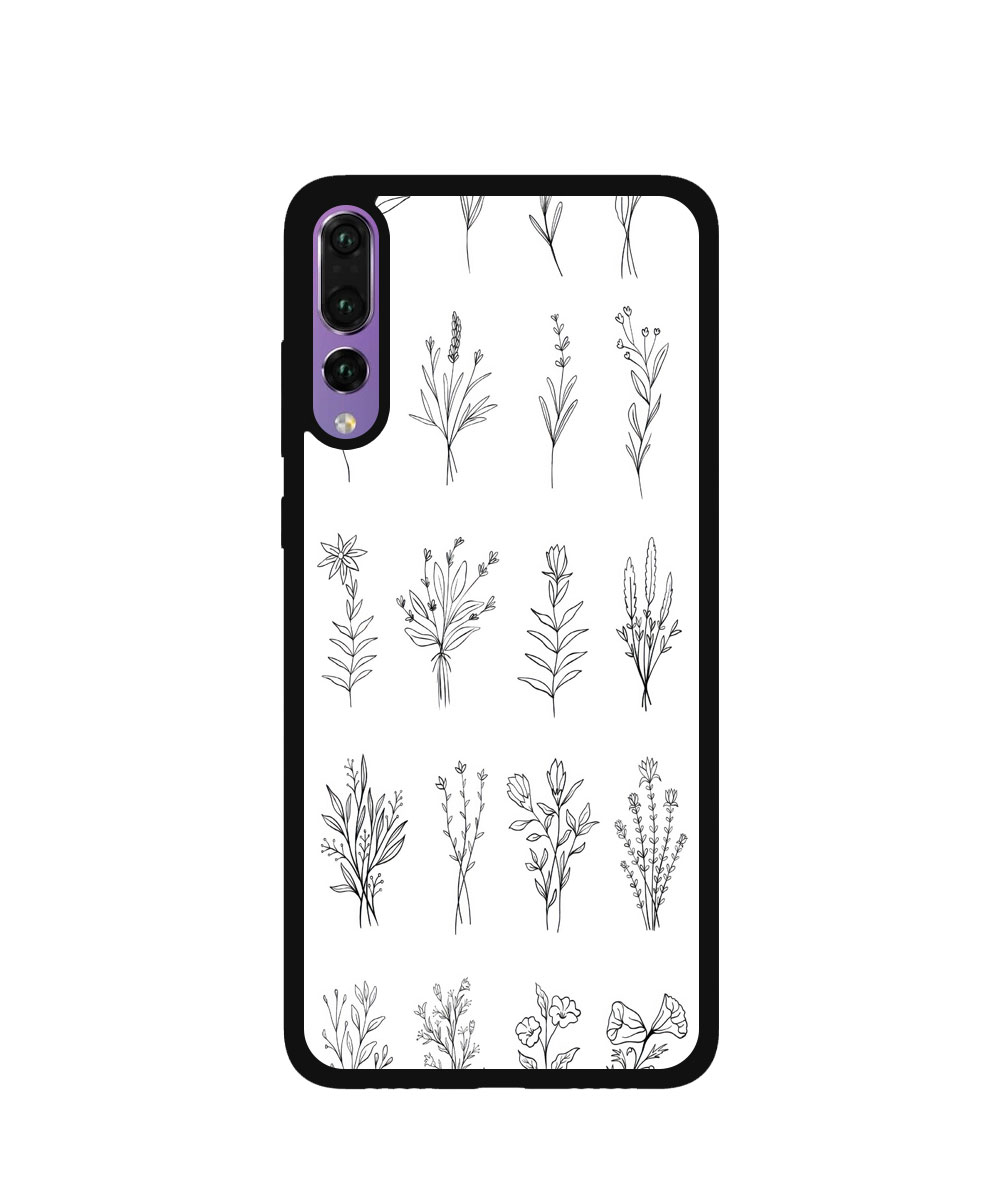 Case / Etui / Pokrowiec / Obudowa na telefon. Wzór: Huawei P20 Pro