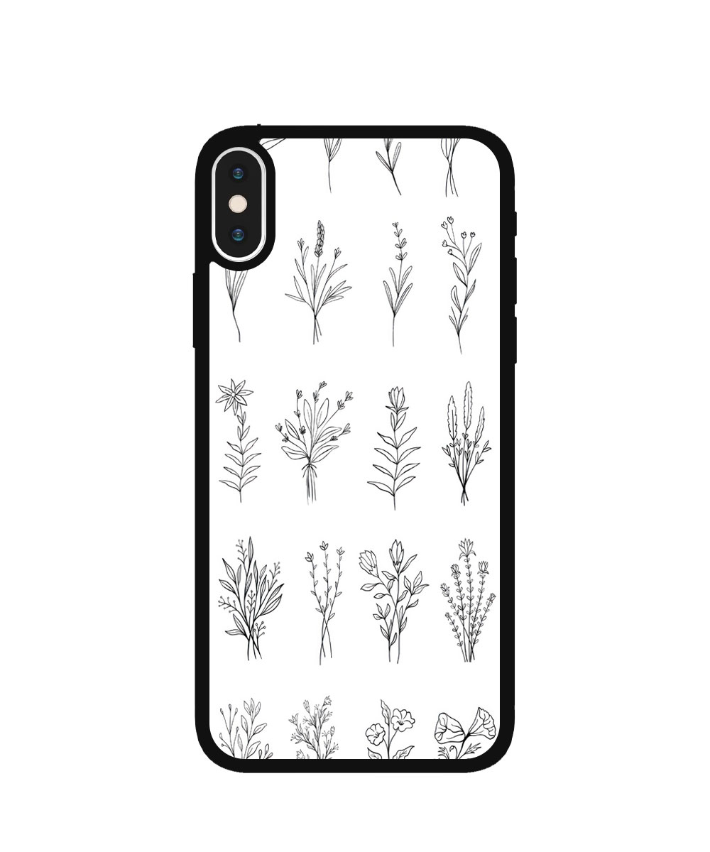 Case / Etui / Pokrowiec / Obudowa na telefon. Wzór: iPhone X / XS