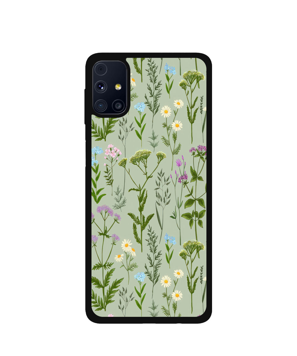 Case / Etui / Pokrowiec / Obudowa na telefon. Wzór: Samsung Galaxy M31s - SZKLANE