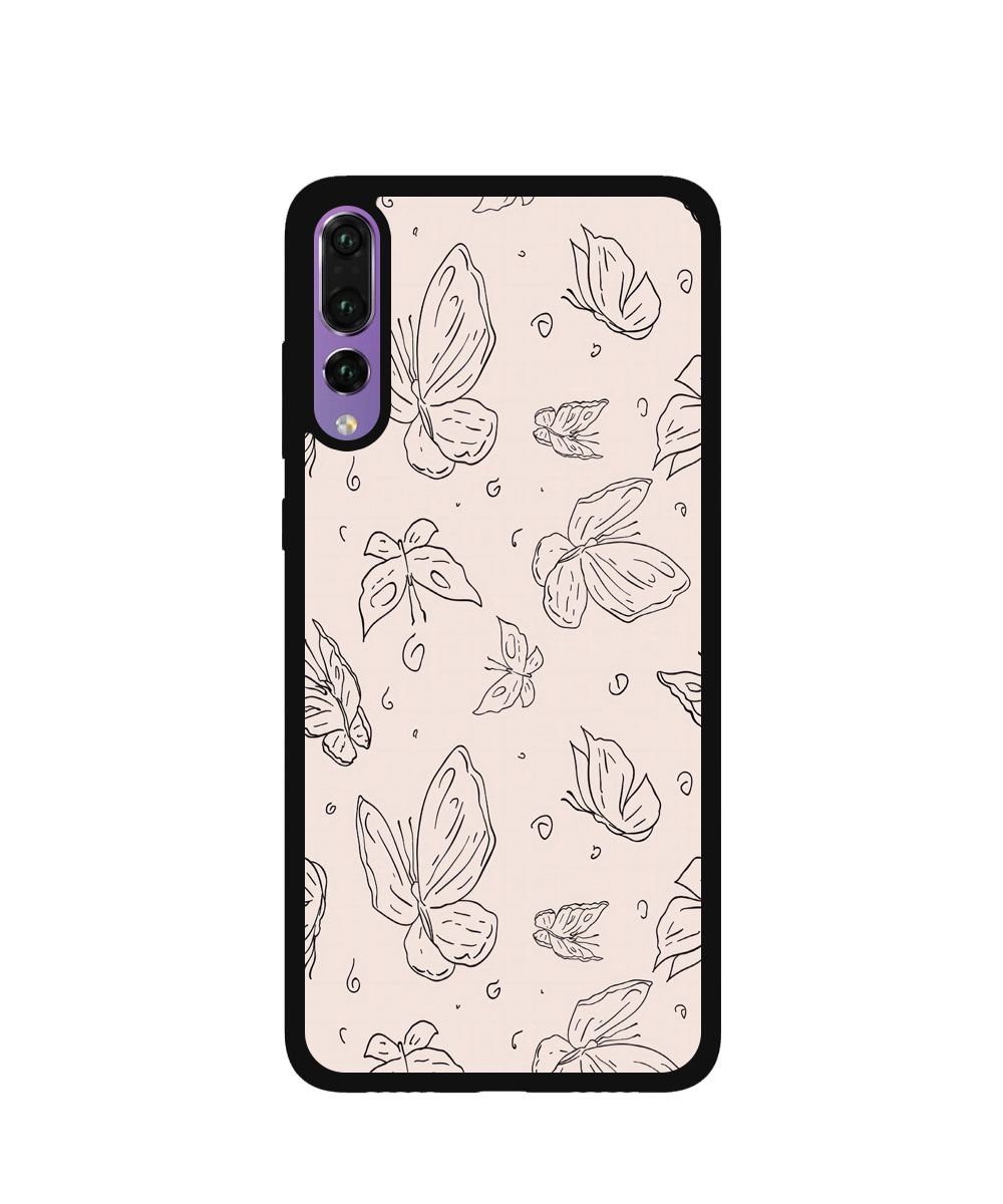 Case / Etui / Pokrowiec / Obudowa na telefon. Wzór: Huawei P20 Pro