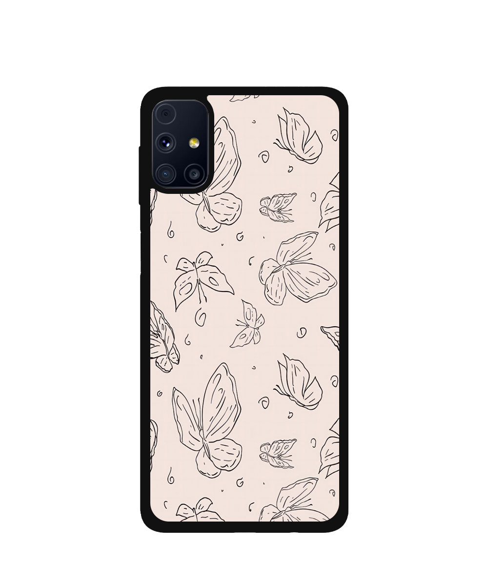 Case / Etui / Pokrowiec / Obudowa na telefon. Wzór: Samsung Galaxy M31s - SZKLANE