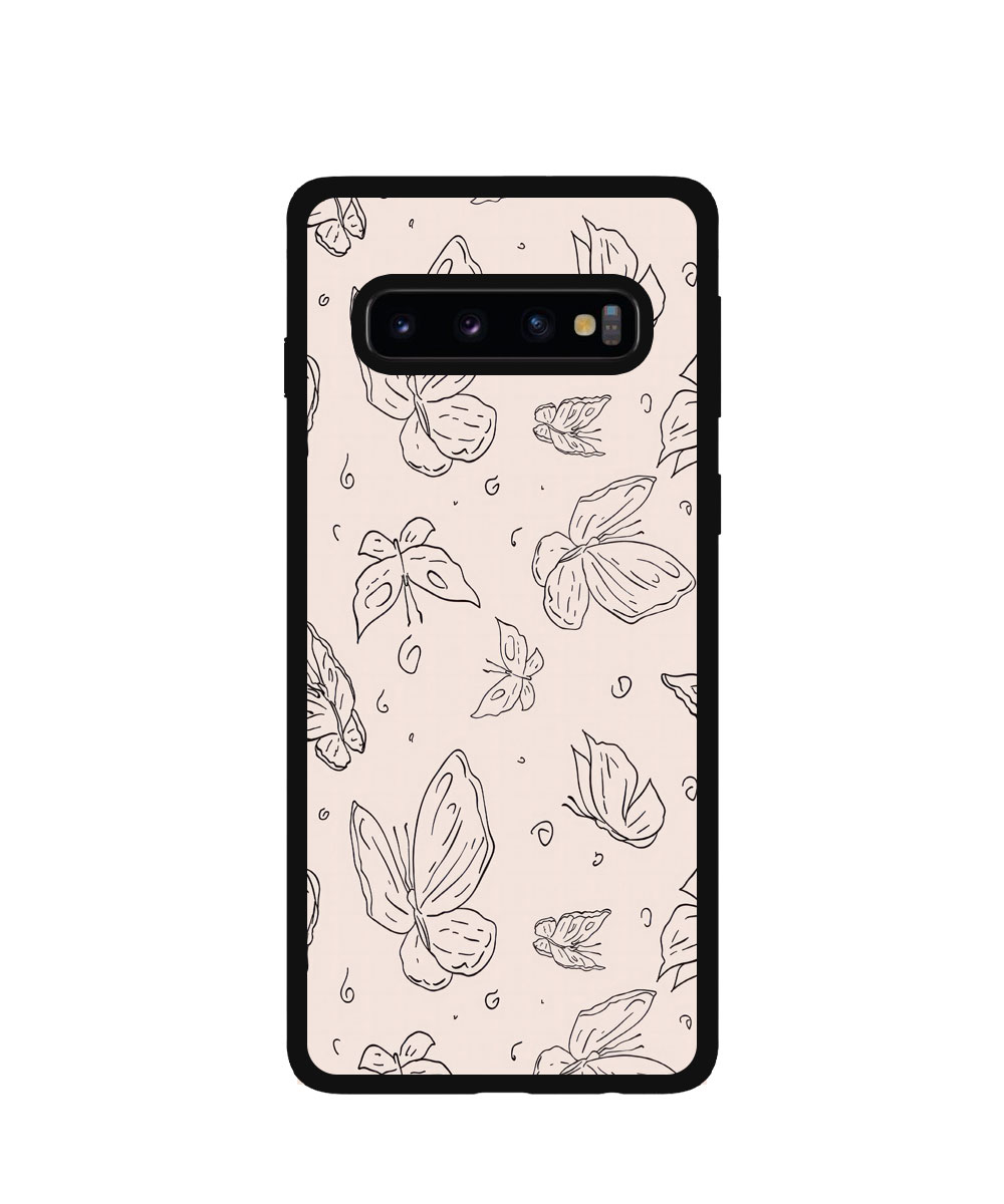 Case / Etui / Pokrowiec / Obudowa na telefon. Wzór: Samsung Galaxy S10 – SZKLANE