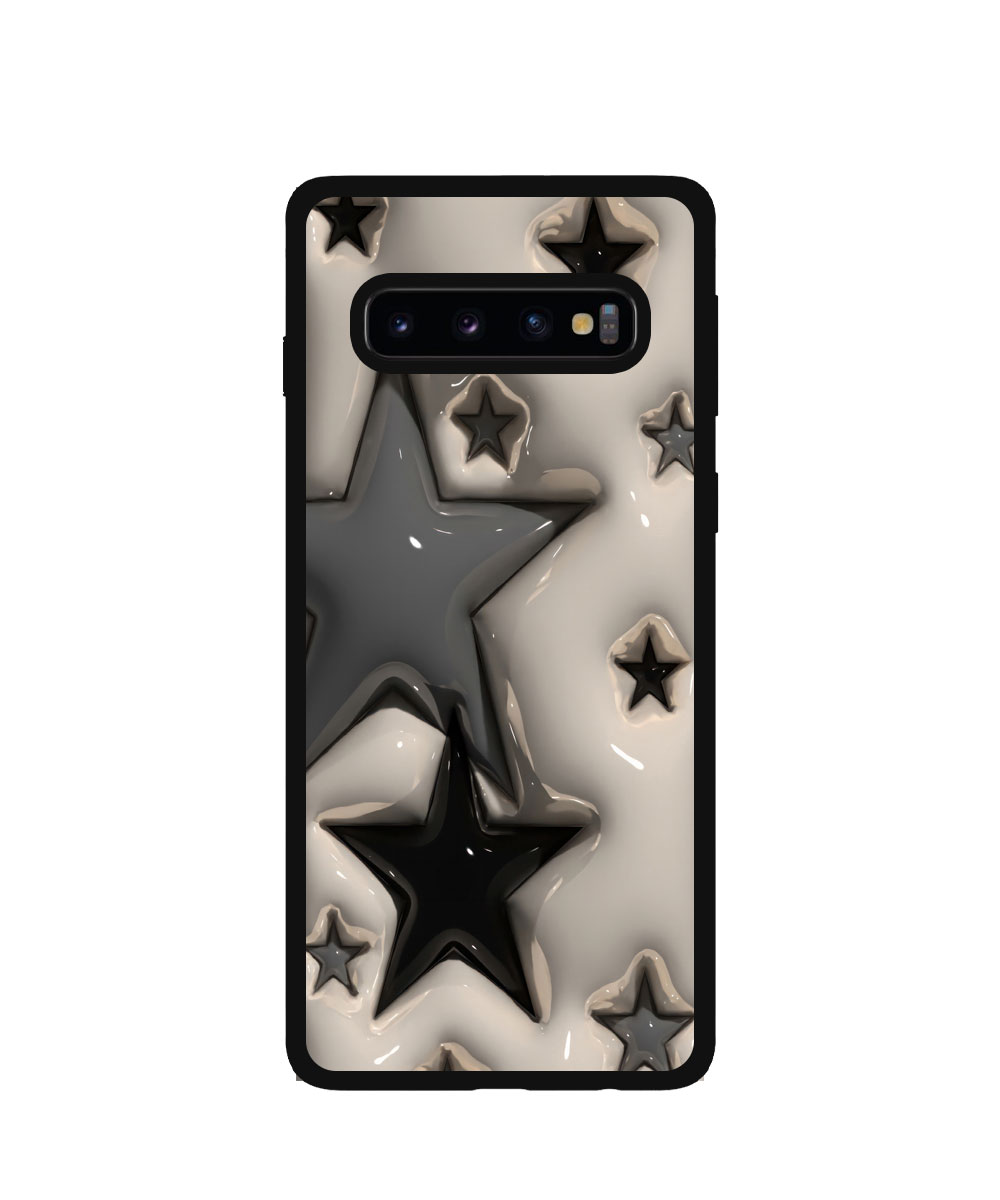 Case / Etui / Pokrowiec / Obudowa na telefon. Wzór: Samsung Galaxy S10 – SZKLANE