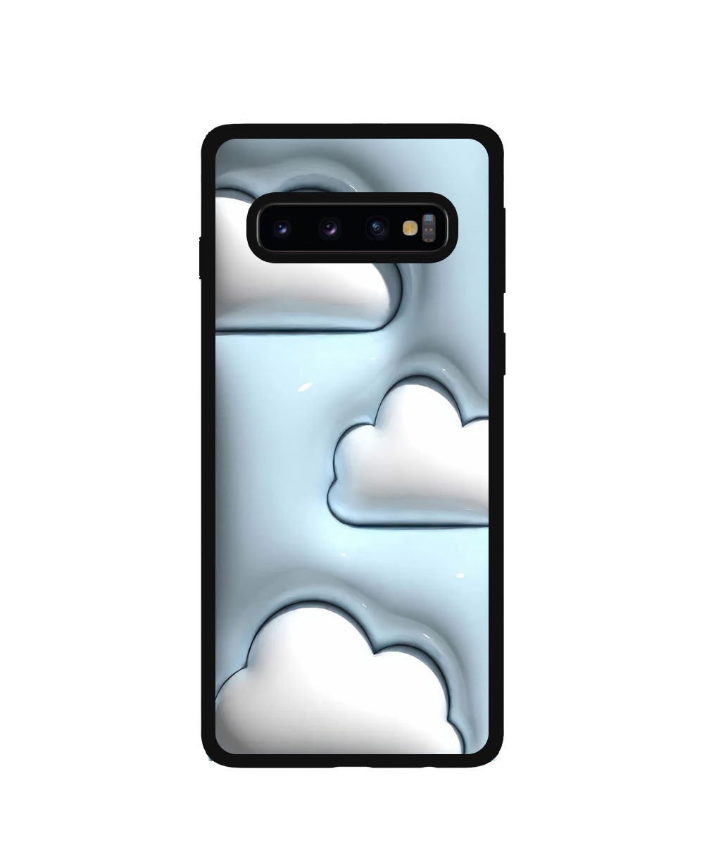 Case / Etui / Pokrowiec / Obudowa na telefon. Wzór: Samsung Galaxy S10 – SZKLANE