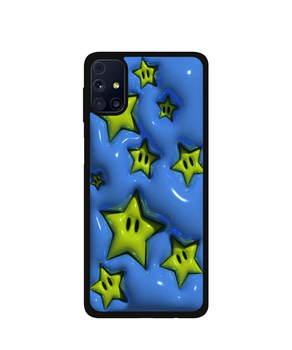 Case / Etui / Pokrowiec / Obudowa na telefon. Wzór: Samsung Galaxy M31s - SZKLANE