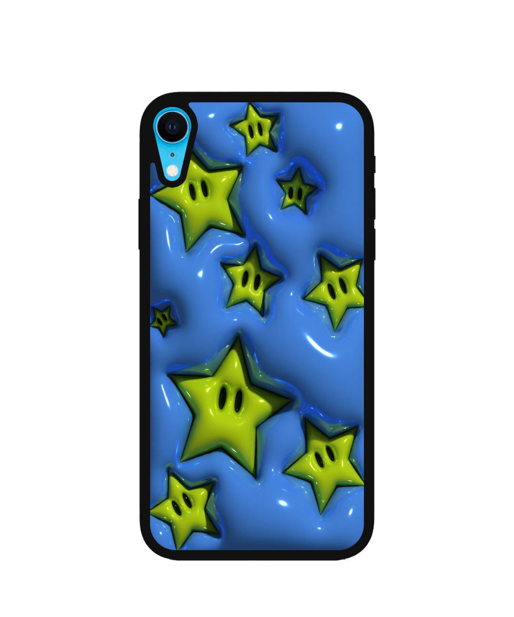 Case / Etui / Pokrowiec / Obudowa na telefon. Wzór: iPhone XR - SZKLANE