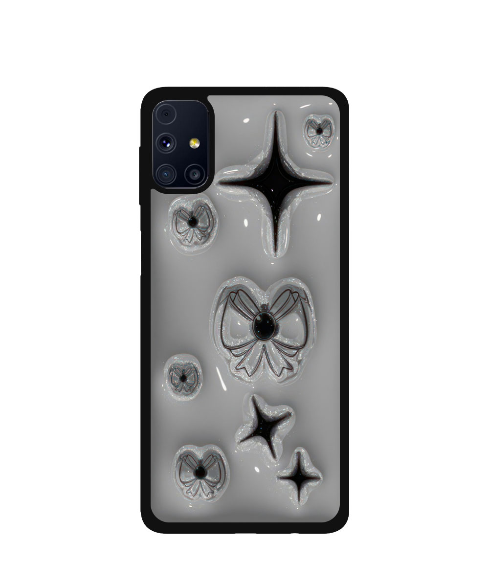 Case / Etui / Pokrowiec / Obudowa na telefon. Wzór: Samsung Galaxy M31s - SZKLANE