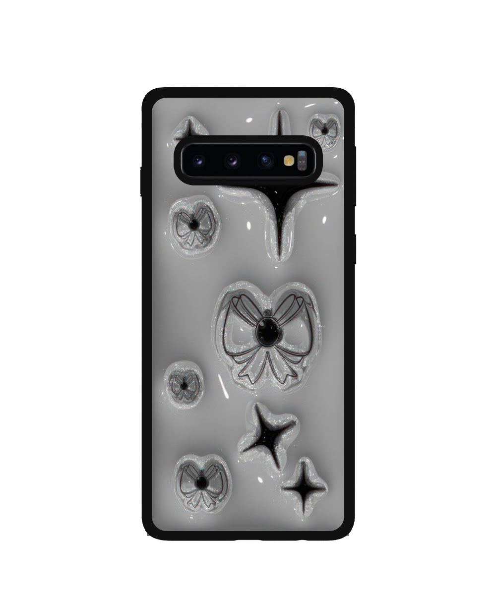 Case / Etui / Pokrowiec / Obudowa na telefon. Wzór: Samsung Galaxy S10 – SZKLANE