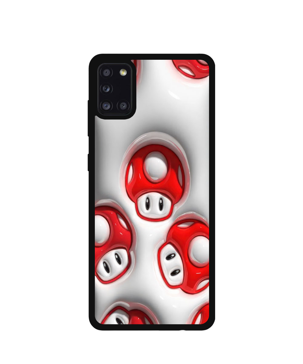 Case / Etui / Pokrowiec / Obudowa na telefon. Wzór: Samsung Galaxy A31 - SZKLANE