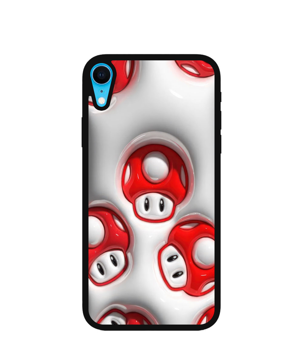 Case / Etui / Pokrowiec / Obudowa na telefon. Wzór: iPhone XR - SZKLANE