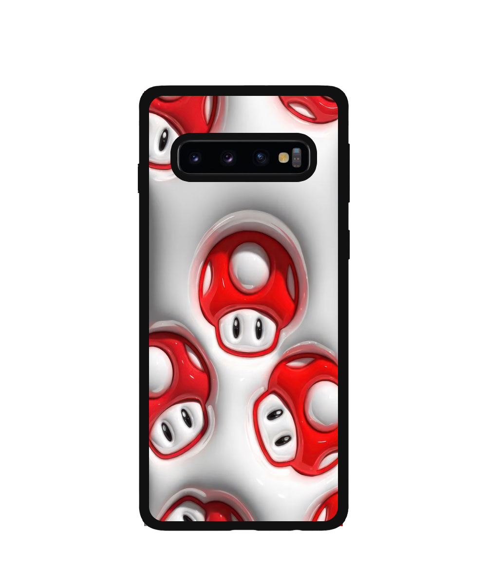 Case / Etui / Pokrowiec / Obudowa na telefon. Wzór: Samsung Galaxy S10 – SZKLANE