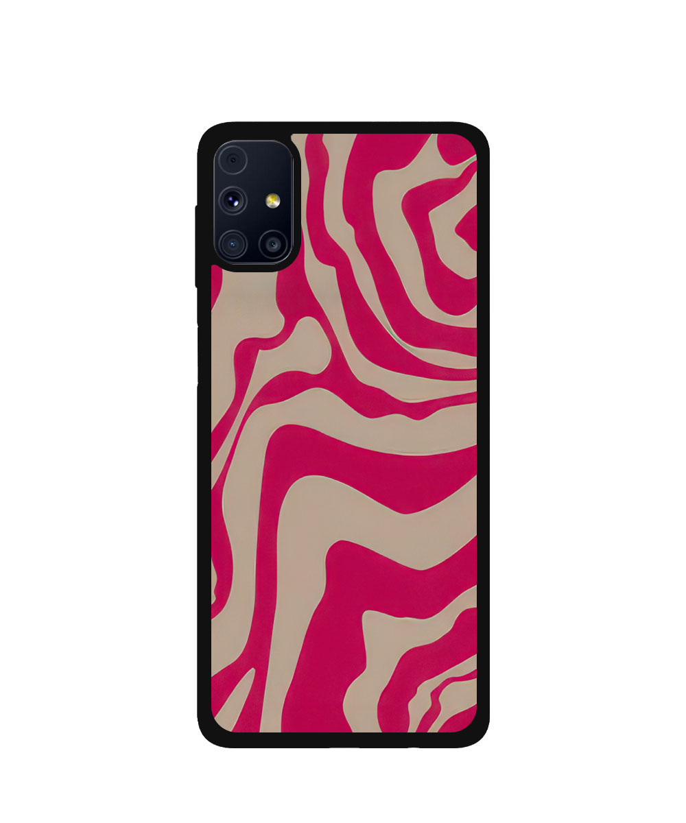 Case / Etui / Pokrowiec / Obudowa na telefon. Wzór: Samsung Galaxy M31s - SZKLANE