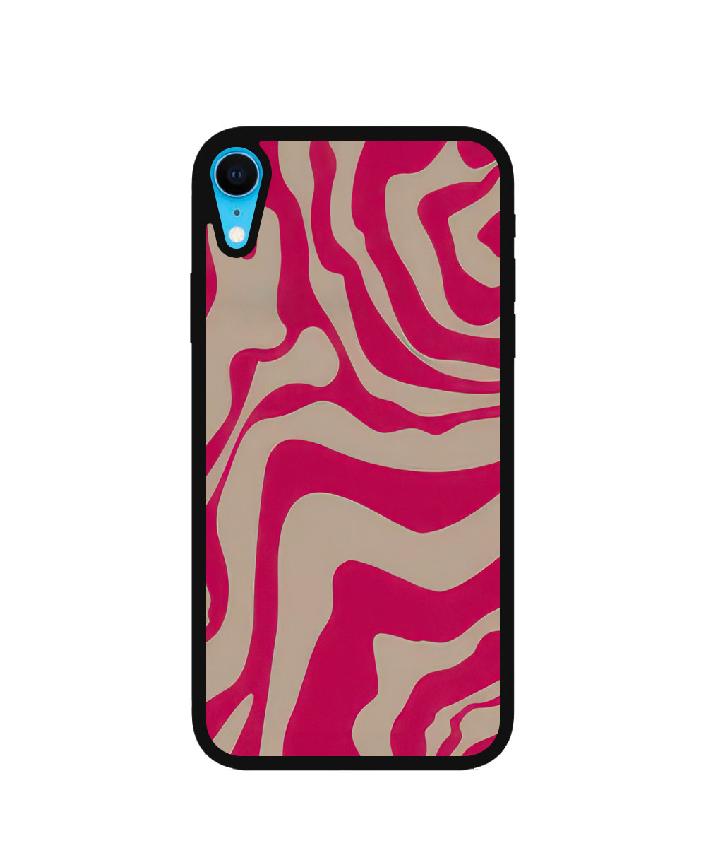 Case / Etui / Pokrowiec / Obudowa na telefon. Wzór: iPhone XR - SZKLANE