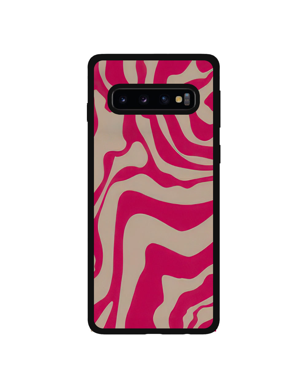 Case / Etui / Pokrowiec / Obudowa na telefon. Wzór: Samsung Galaxy S10 – SZKLANE