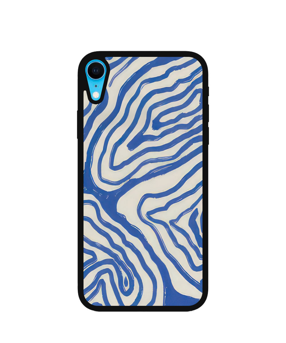 Case / Etui / Pokrowiec / Obudowa na telefon. Wzór: iPhone XR - SZKLANE