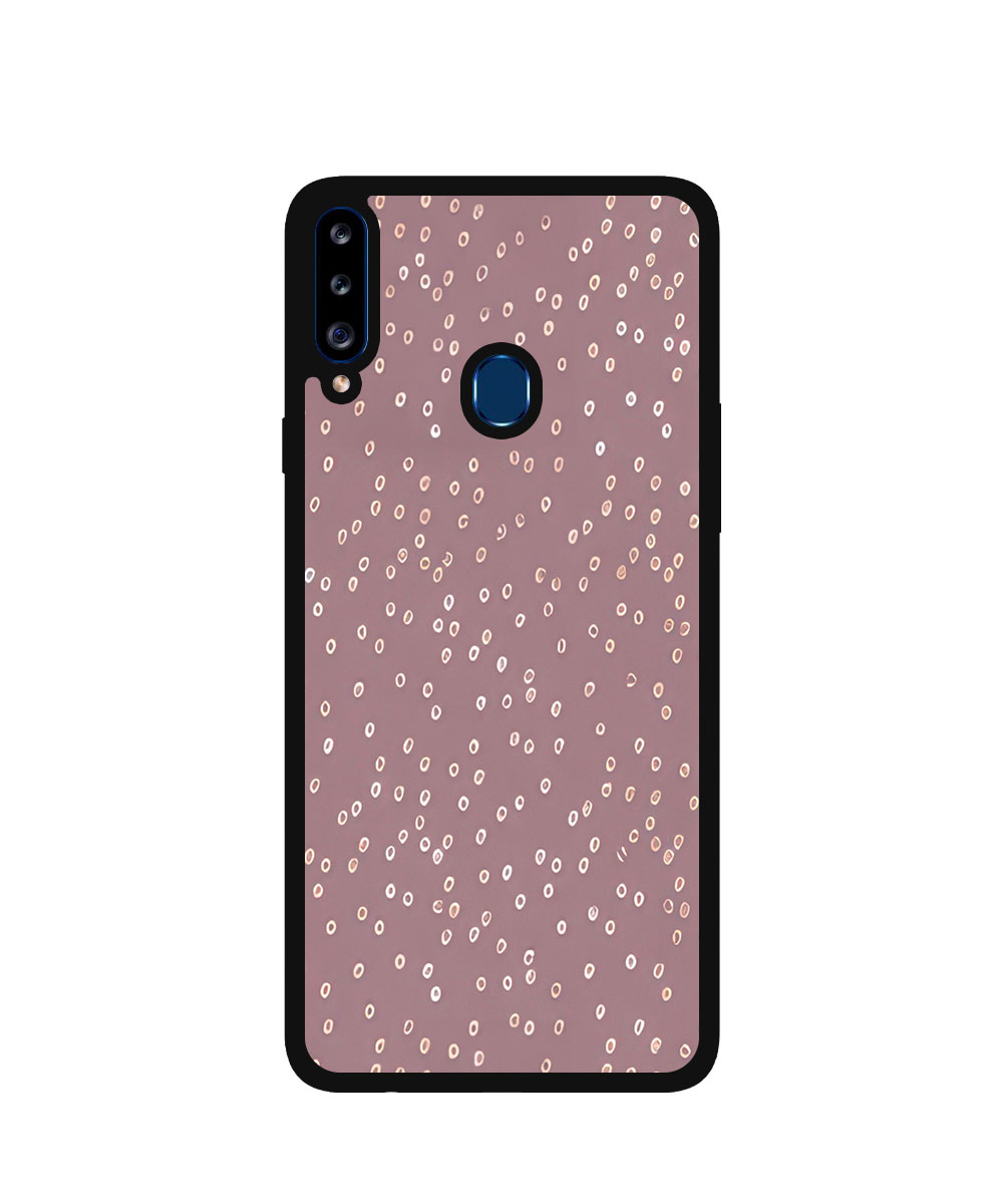 Case / Etui / Pokrowiec / Obudowa na telefon. Wzór: Samsung Galaxy A20s – SZKLANE