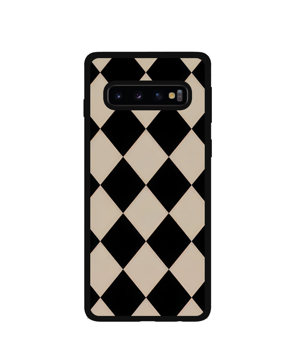 Case / Etui / Pokrowiec / Obudowa na telefon. Wzór: Samsung Galaxy S10 – SZKLANE