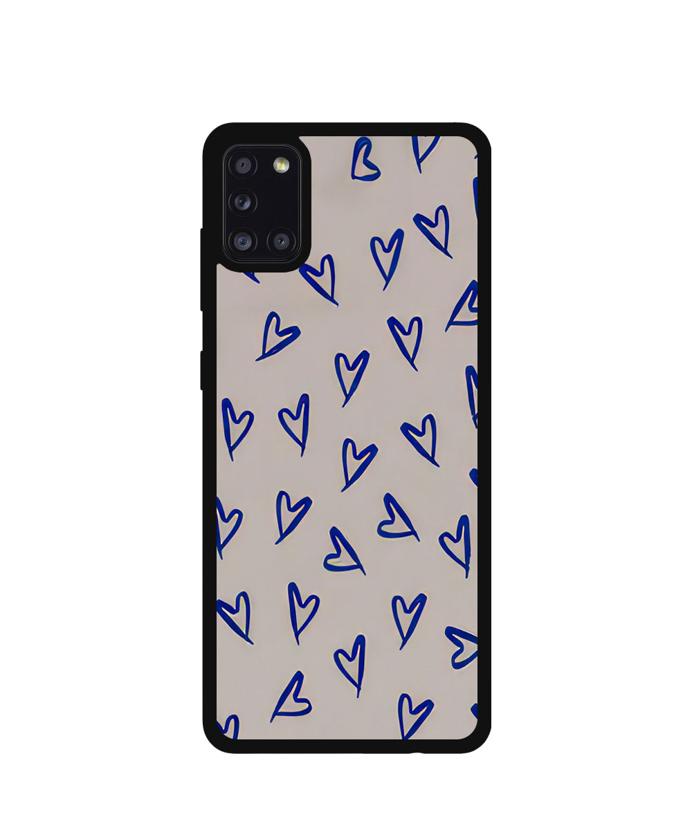 Case / Etui / Pokrowiec / Obudowa na telefon. Wzór: Samsung Galaxy A31 - SZKLANE