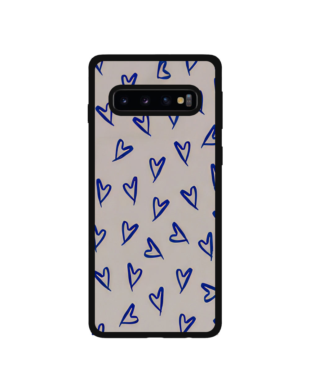 Case / Etui / Pokrowiec / Obudowa na telefon. Wzór: Samsung Galaxy S10 – SZKLANE