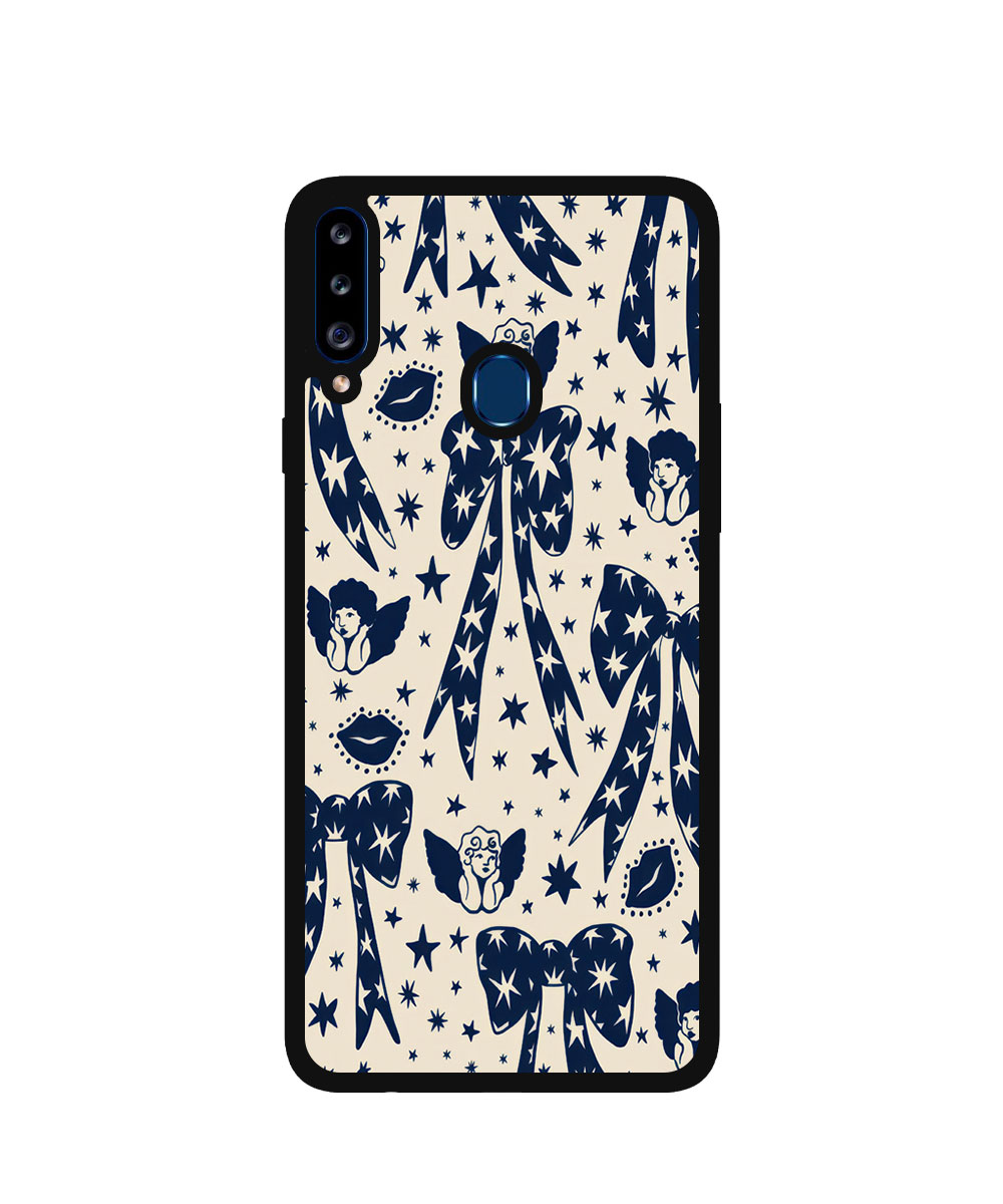 Case / Etui / Pokrowiec / Obudowa na telefon. Wzór: Samsung Galaxy A20s – SZKLANE