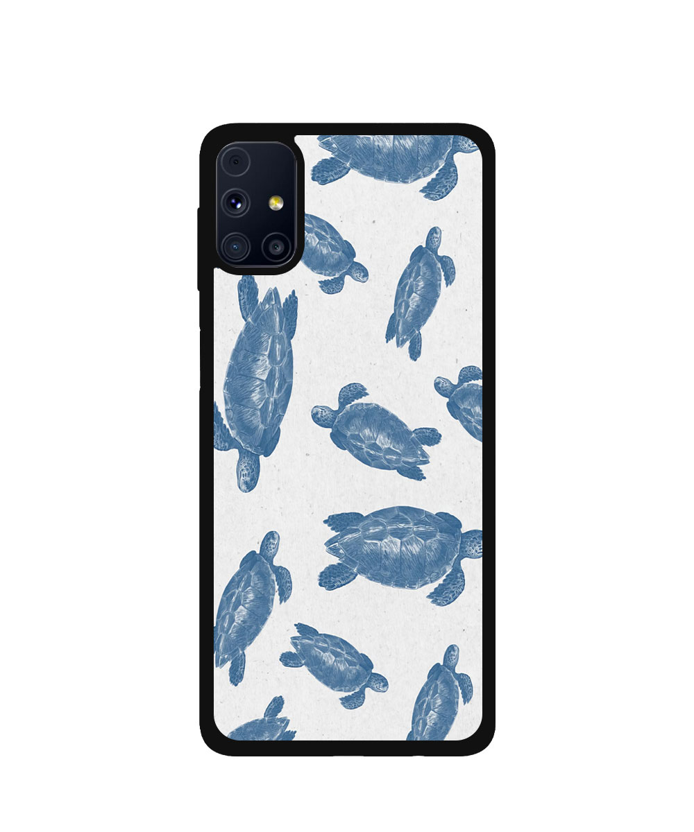 Case / Etui / Pokrowiec / Obudowa na telefon. Wzór: Samsung Galaxy M31s - SZKLANE