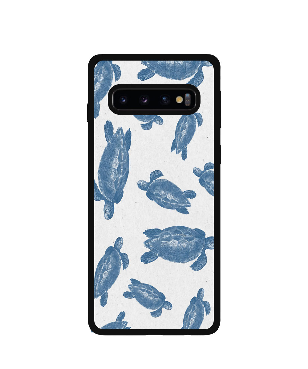 Case / Etui / Pokrowiec / Obudowa na telefon. Wzór: Samsung Galaxy S10 – SZKLANE