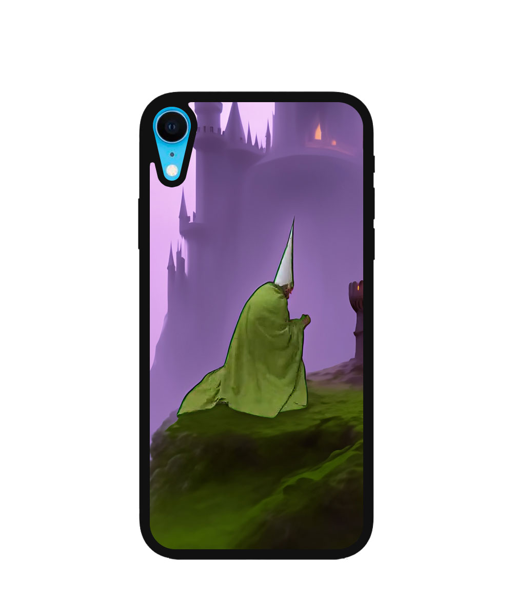 Case / Etui / Pokrowiec / Obudowa na telefon. Wzór: iPhone XR - SZKLANE