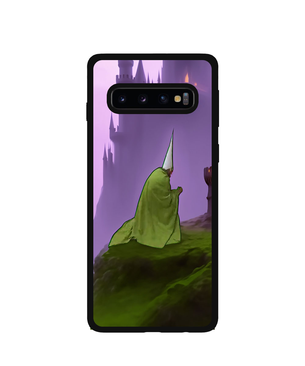 Case / Etui / Pokrowiec / Obudowa na telefon. Wzór: Samsung Galaxy S10 – SZKLANE