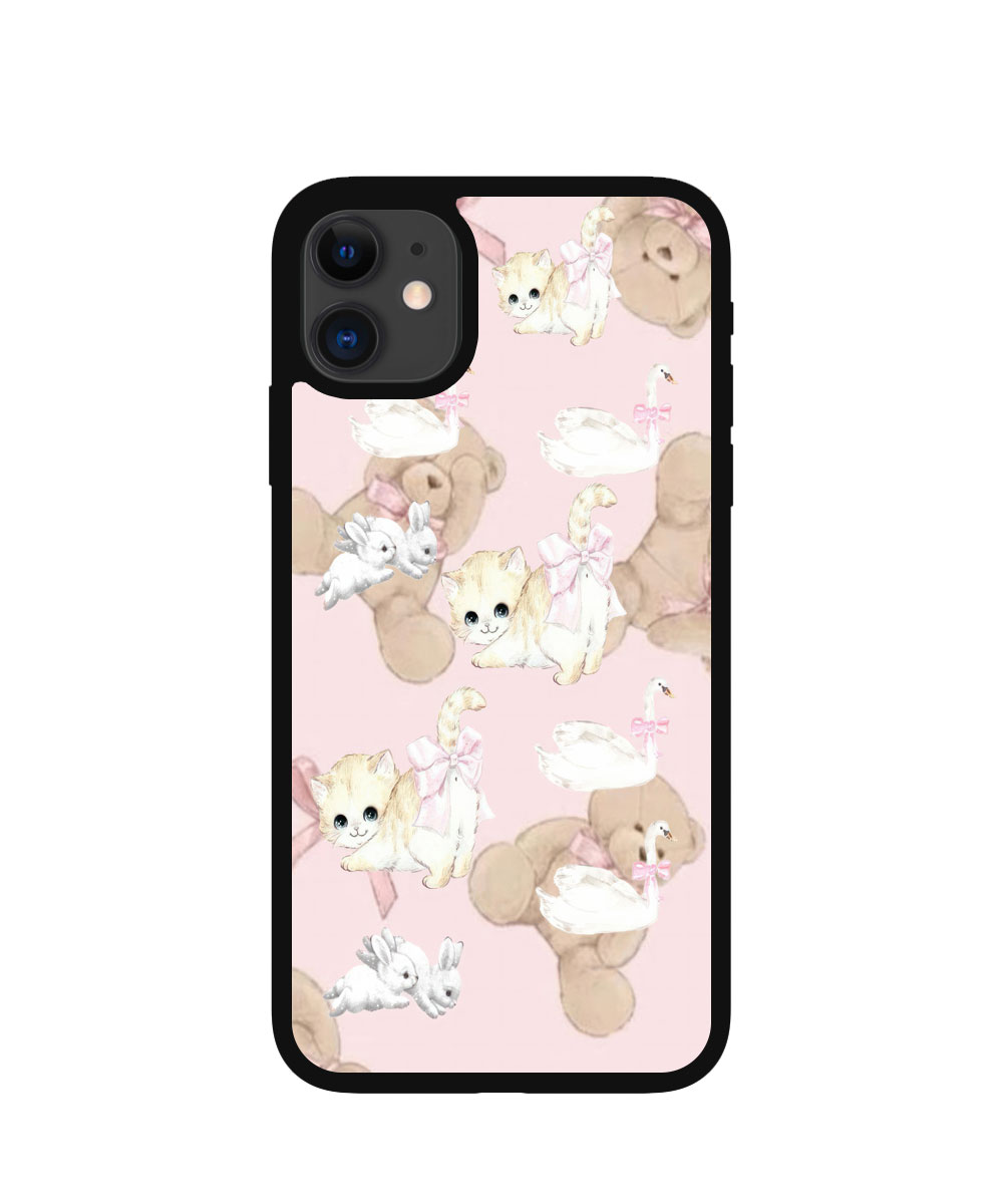 Case / Etui / Pokrowiec / Obudowa na telefon. Wzór: iPhone 11 - SZKLANE