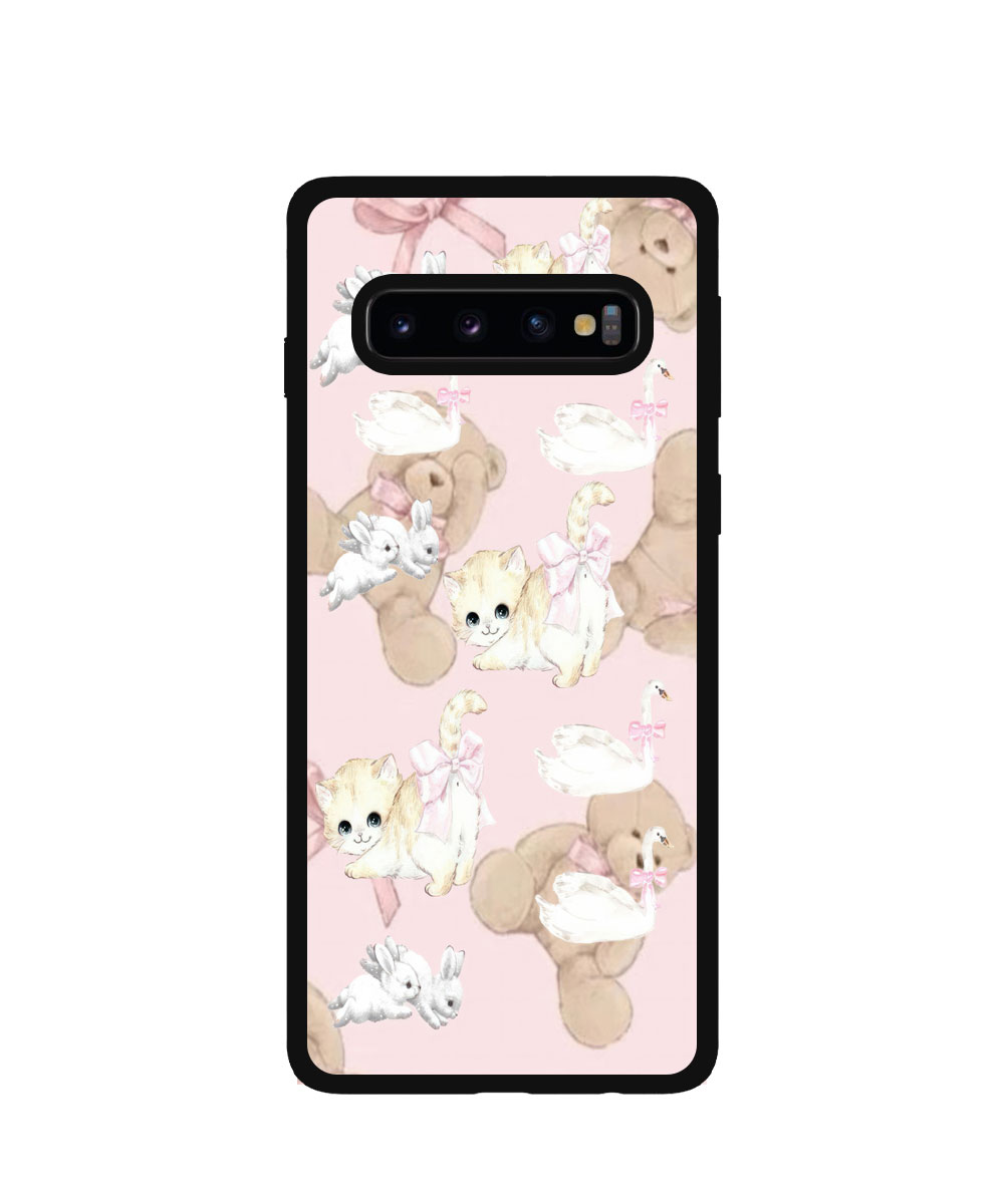 Case / Etui / Pokrowiec / Obudowa na telefon. Wzór: Samsung Galaxy S10 – SZKLANE