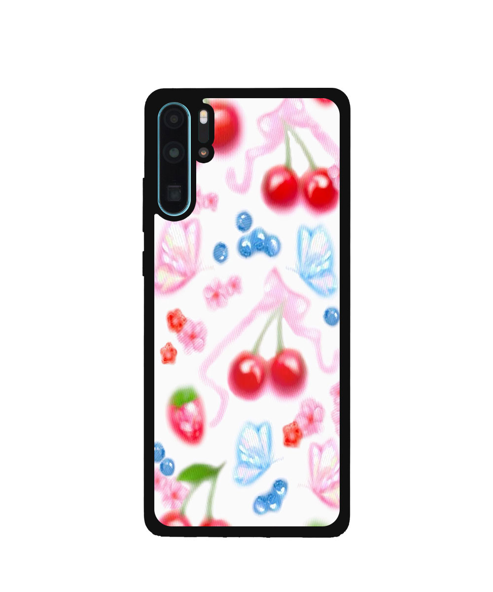 Case / Etui / Pokrowiec / Obudowa na telefon. Wzór: Huawei P30 Pro – SZKLANE