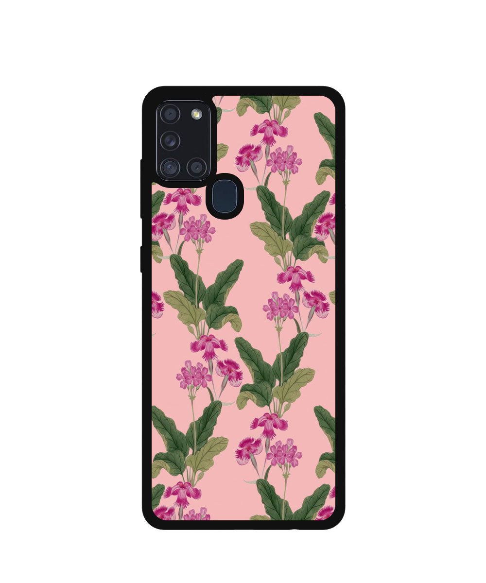 Case / Etui / Pokrowiec / Obudowa na telefon. Wzór: Samsung Galaxy A21s - SZKLANE