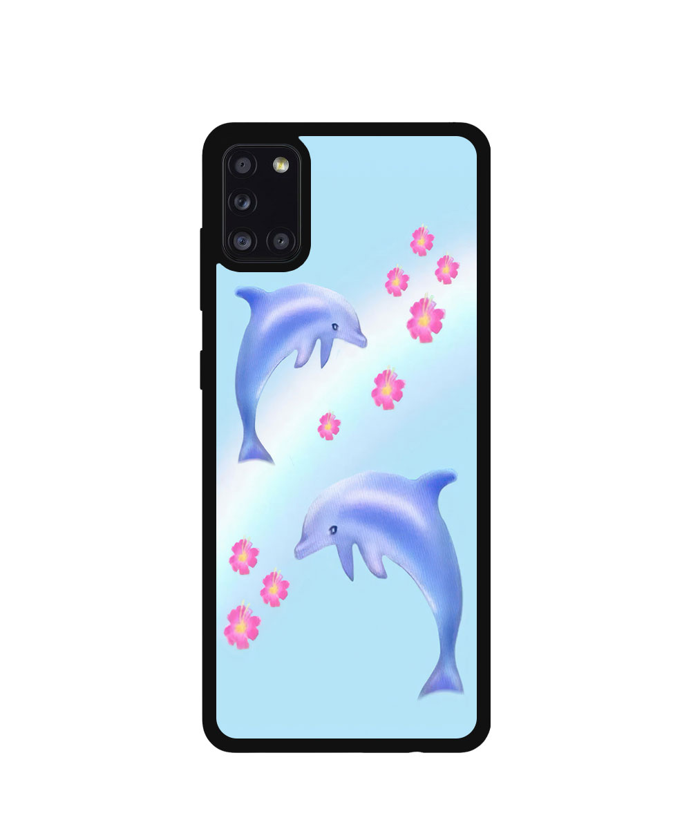 Case / Etui / Pokrowiec / Obudowa na telefon. Wzór: Samsung Galaxy A31 - SZKLANE