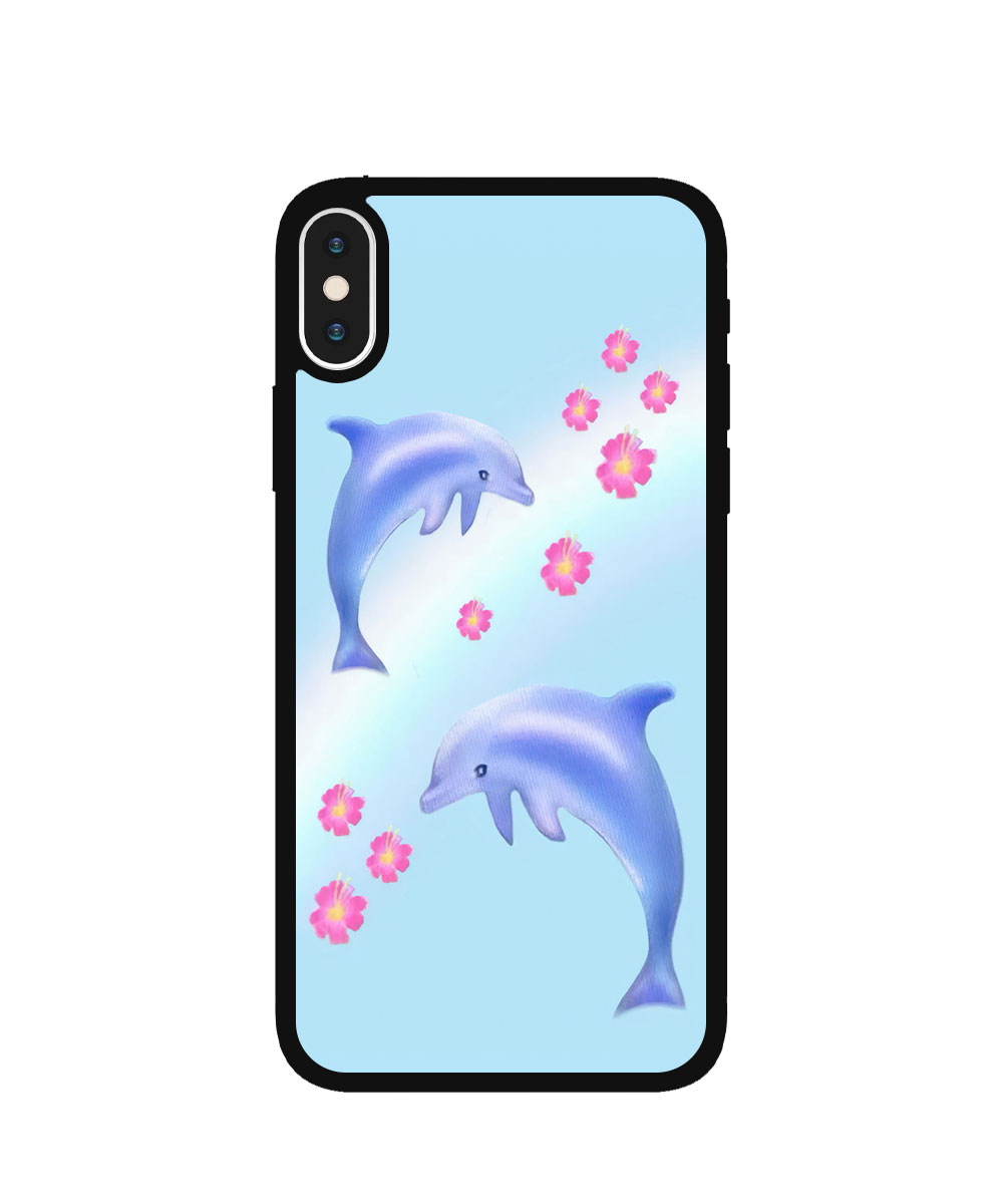 Case / Etui / Pokrowiec / Obudowa na telefon. Wzór: iPhone X / XS  – SZKLANE