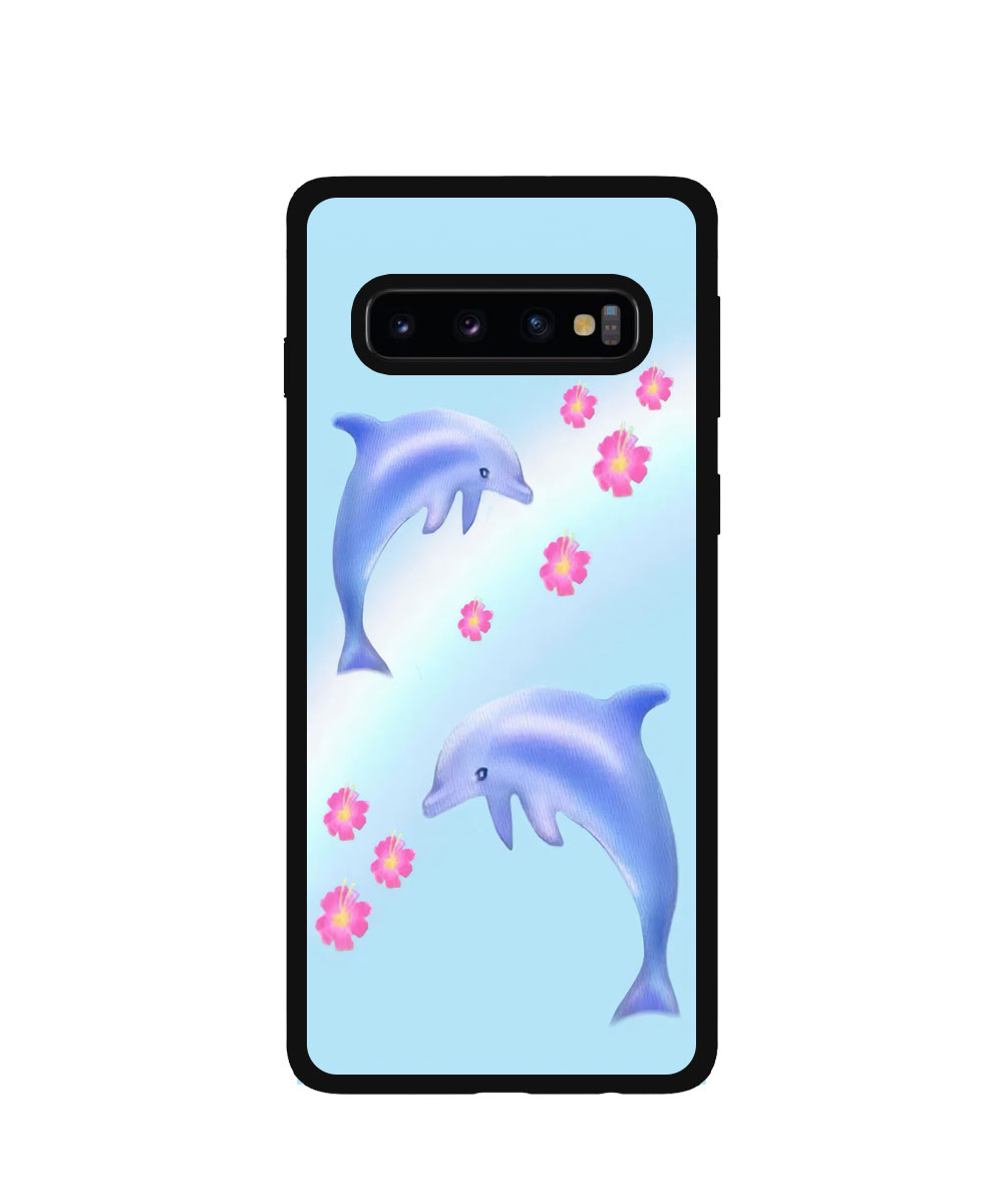 Case / Etui / Pokrowiec / Obudowa na telefon. Wzór: Samsung Galaxy S10 – SZKLANE